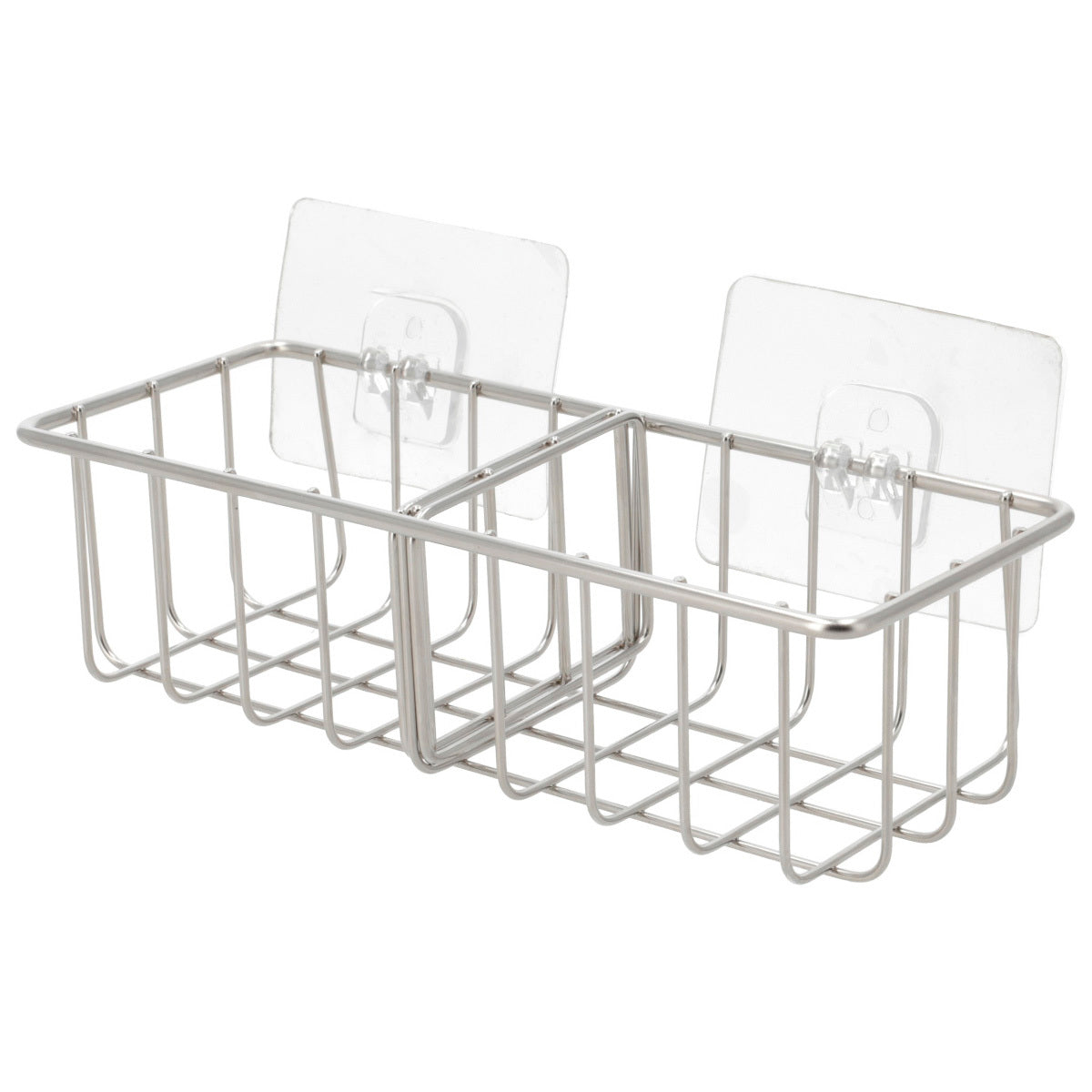 【家居】粘貼式海綿&瓶罐架 SUS