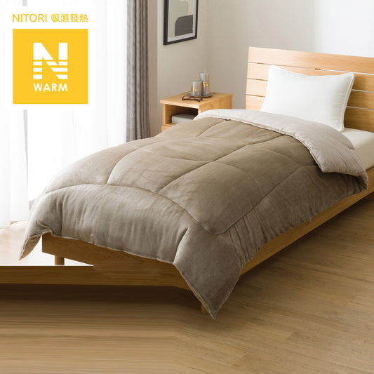 【家居】兩面可用吸濕發熱法蘭絨被 BE