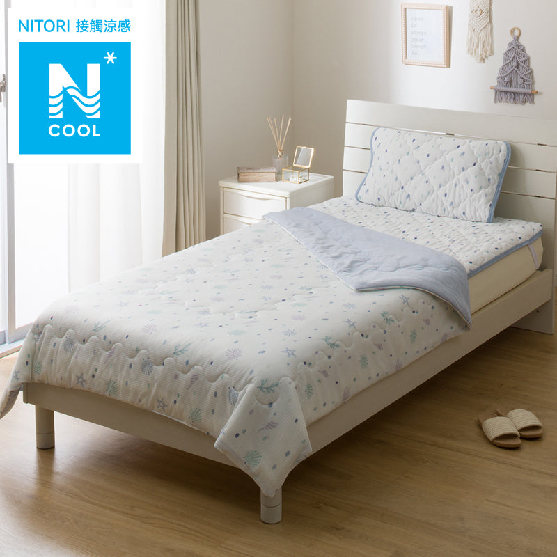 【家居】冷感薄被/枕墊 S2501貝殼