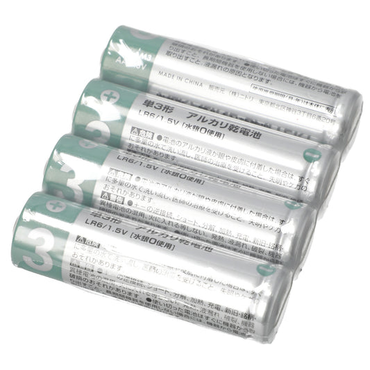 【家居】AA電池 無汞鹼性4粒裝 NP-LR6